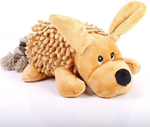 Норби Куче Плюшени Играчки на Кученцето Играчки за Дъвчене Удобни Устойчиви На Укусам Играчки във формата На Куче Squesak
