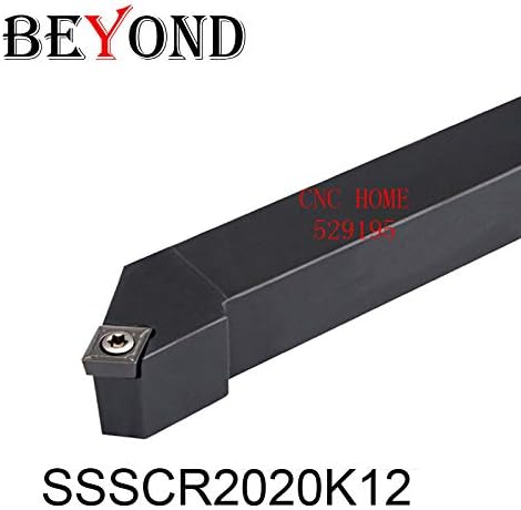 FINCOS SSSCR2020K12/SSSCL2020K12, използвайте твердосплавную чинията SCMT120404/SCMT120408 за притежателя на струг инструмент - (Широчина