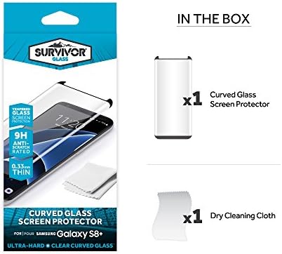 Защитно фолио за екрана Griffin Стъкло за Samsung Galaxy S8 Plus - Прозрачна