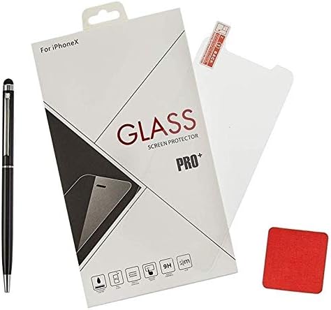 Glow Co, Ltd. 368-3-02 Оригинален калъф за iPhone X / XS, Cat C, Закалено стъкло и стилус в комплекта