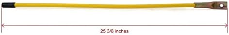 The РОП Shop | Комплект 26-инчови Жълти направляващи ножове снегоочистителя с обкова за Maxim 410000
