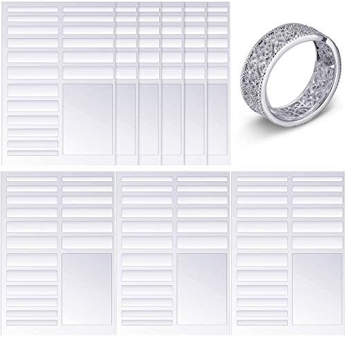 WILLBOND Регулатор на размера на пръстени за свободно пръстени Прозрачен Невидим редукция, преходник размер на Пръстен За защита на Бижута