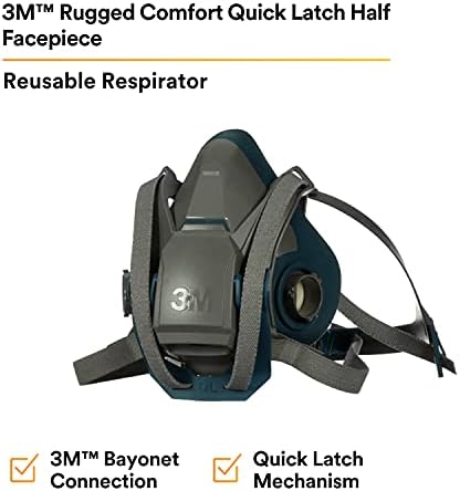 Дихателна маска с клапа за шлайфане на Гипсокартон 3M 8511, 10 x, Здрав Удобен Респиратор с бърза капаче, за многократна употреба Респиратор