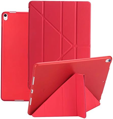 Калъф за iPad 9.7 Pro, Ултратънък смарт калъф Maetek Оригами, Модерен 3D дизайн с многоугольной стойка, автоматична функция за събуждане / сън, Мека делото от TPU за iPad Pro 9.7 , мод