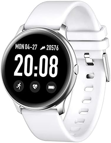 Умен часовник UCCE Bluetooth, Водоустойчив фитнес тракер IP68 с 1.3-инчов пълен изглед екран Сензорен екран, Монитора за Сърдечен