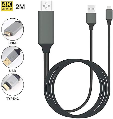 Tek Styz PRO USB-C HDMI Работи за Google Pixel 4a 5G при 4k с пристанище, храна, 6-футовым кабел при пълно 2160p @ 60Hz, 6-футовым