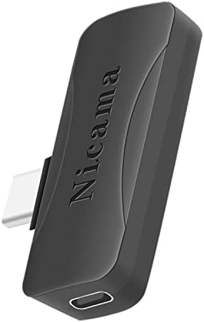 Nicama Универсален Женски 3,5 мм микрофон TRRS до Аудиоадаптеру USB Type-C за Rode SmartLav + Петличный микрофон, Съвместим със смартфони