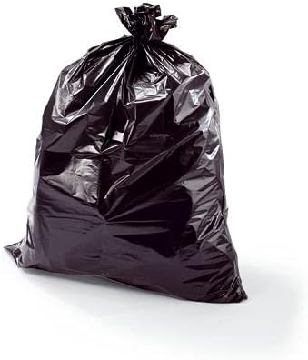 Черни торби за боклук от 36 до 46 литра │ 300 Калибър | 90 x 120 см в опаковки от 25 кг (приблизително 162 чанта) | Высокопрочные