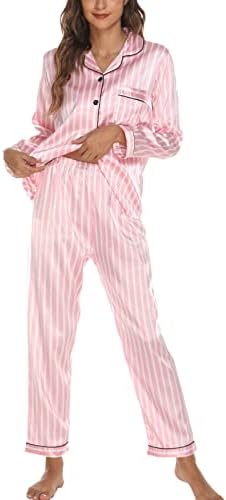 Conjunto de Pijama de pantalón de Manga Larga para Mujer Home 2 Suit V7