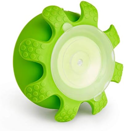 Музикална играчка за къпане на деца Munchkin® Octodrum™ 3 в 1 (Барабан, Дайре и Лабиринта), Зелена