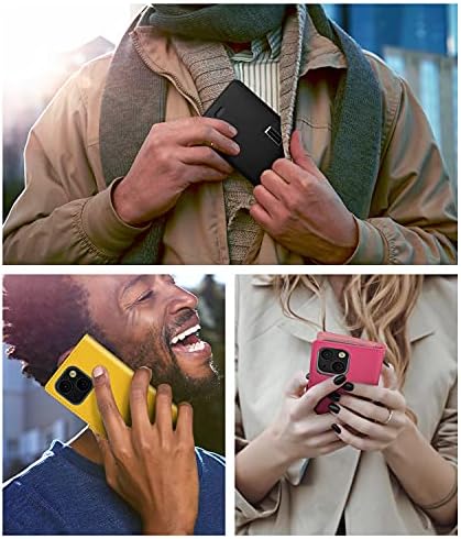 Чантата GOOSPERY Rich, съвместим с iPhone 13 Mini, с допълнително отделение за карти, Функционален и Модерен Стилен Калъф за мобилен телефон