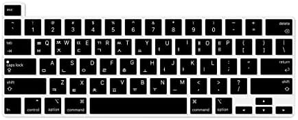 Калъф за клавиатура в корейски стил, който е съвместим с чип MacBook Pro 13 М2, 2022-2020 A2338 A2289 A2251 M1, 2021-2020 M1 A2338 A2289