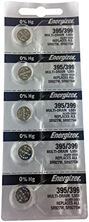 Батерия за часовник от Азотен сребро Energizer За Кнопочной Клетки Energizer 397/396