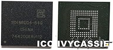 Anncus SDINBDD4-64G eMMC BGA153 64 GB Телефонна Nand флаш паметта на Чип за съхранение на данни С припаянными шариковыми изводи - Цвят (цветът на: 10 бр.)
