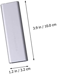 SOLUSTRE Външен твърд диск Външен твърд диск Ssd Външен аксесоар от сплав Външен USB SSD M Алуминиев USB устройство тип c Твърд диск,