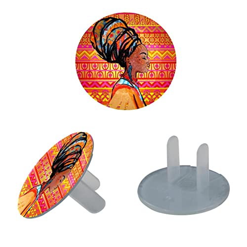 Прозрачен капак за контакти (24 опаковки) За африкански момичета, Диелектрични Пластмасови Капачки за електрически Контакти,