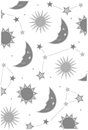 Папка за диференцирани текстурирани препечатки Sizzix Moon Light от Дженифър Огборн | 666036 | Глава 4 2022, Преге, сив