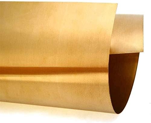 Z Създаване на дизайн Латунная плоча на Месинг метален тънък лист Фолио Табела Скованост на Метална Мед фолио (Размер: 0.1