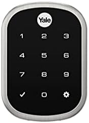 Интелигентен заключване Yale | LiftMaster с докосване засовом - работи с приложение MyQ App & Key от , доставляемым в гараж, заедно със