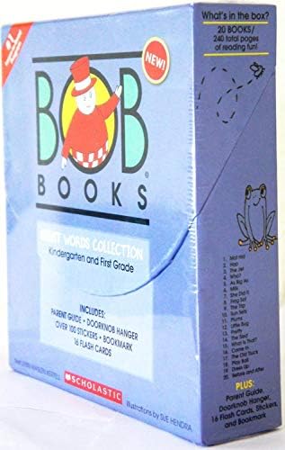 Набор от книжарниците кутии БОБ Books SIGHT WORDS COLLECTION [Детска градина и първи клас]