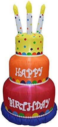 Два комплекта бижута за парти по случай рожден ден, комплектът включва Надуваем зелен динозавър Happy Birthday височина 7