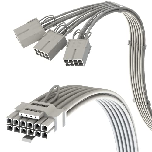 ВРЪЗКА - машина за висока точност на захранващия кабел PCIE 5.0 12VHPWR 16Pin (12 + 4) с ръкави 16AWG за RTX4000 до 3 x