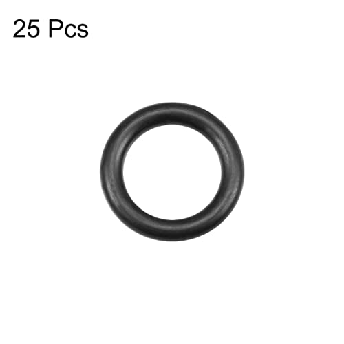 уплътнителни Пръстени от Нитриловой гума uxcell 15 мм, широчина ID 10 мм, ширина 2,5 мм, Metric оборудване запечатване на Уплътнението