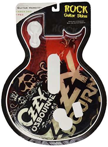 Само кожата на контролера Guitar Hero 3 - Логото на Ozzy - за Xbox 360 и PS3