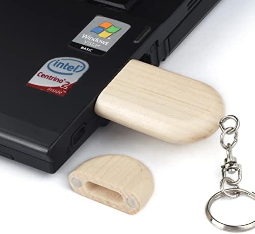 64 GB Дървени USB Флаш устройство, Новост Leizhan Дървена Карта С Изображение, Стик за Съхранение на Данни, Флаш-Памет за Сватба/Годишнина/Личен