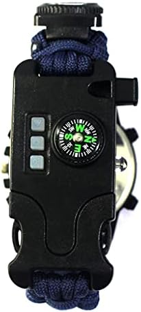 JEUSDF Мъжки Военни Часовник е Водоустойчив Часовник LED Кварцови Часовници Спортни Часовници на Открито Компас Термометър