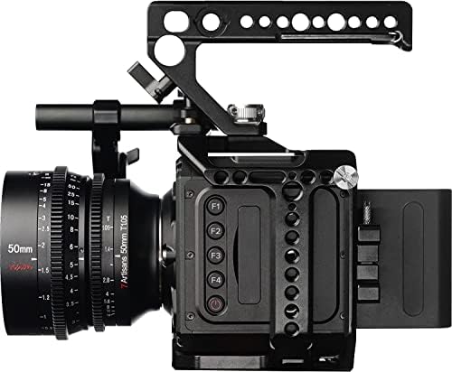 7artisans 35 мм Т1.05 APS-C Рамка Серия Vision Cine Обектив с Ръчно Фокусиране с Голяма Бленда Кино обектив за Canon EOS R RF ЧЕРВЕН