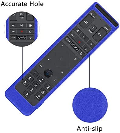 Защитен силиконов Калъф за дистанционно управление на Comcast XFinity XR15 Voice Remote Control устойчив на удари Моющийся Калъф за дистанционно