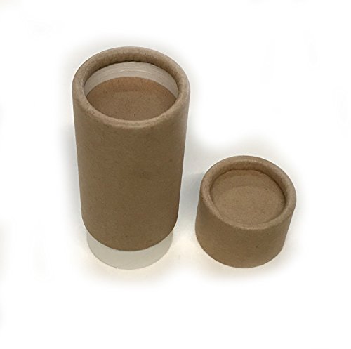 Празни картонени опаковки за дезодорант - 2,0 грама в стил повдигащ, с най пълнеж, за многократна употреба и биоразградим (6 опаковки)