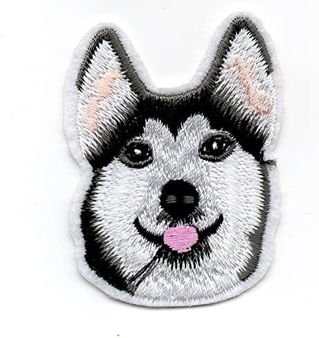 Нашивка за кучета Хъски Златисто-кафяв цвят, на Бродирани желязо Bestdealhere