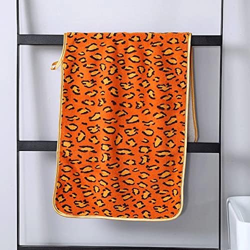 JEUSDF Складное Кърпи за баня с Леопардовым принтом за Възрастни, Кухненски Кърпи за миене на съдове, бързо съхнещи кърпи