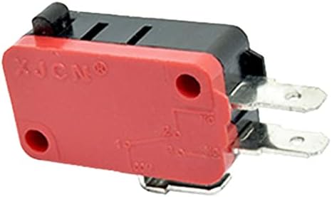 Микропереключатель WEREVU 16A 250VAC SPDT Ограничител на миг ход 1NO1NC Рычажный валяк V-156-1C25 (Цвят: V-153-1C25, размер: 1бр)