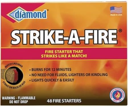 Стартов комплект Diamond Strike a Fire, 48 броя в опаковка - 2 кутии. (Актуализация-Нов Оранжев)