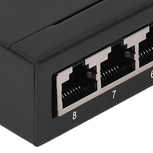 8-портов Ethernet комутатор Fafeicy, мрежова сплитер 100240V 5060Hz Plug and Play, с 8 мрежови порта, RJ-45 и интегрална