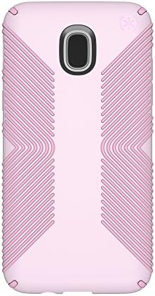 Калъф Speck Products Президио Grip на Samsung Galaxy J3 (подходящ за Verizon J3 V 3-то поколение, AT & T Express Prime 3; Cricket Amp Prime 3, Sol 3; T-Mobile J3 Star), балетен pink /розов цвят с панделка (112321-7248)