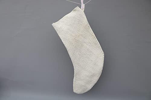 Коледен Отглеждане подарък за ВЪЗГЛАВНИЦА SARIKAYA, Бели Чорапи, Коледни Чорапи от Коноп, Отглеждане Kilim, Отглеждане на Santa Cruz,