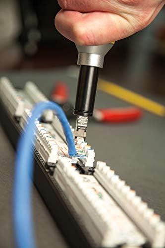 Klein Tools VDV500-820 Кабелен маркера с комплект Pro за кабели RJ11 и RJ45 VDV427-822 Комплект ударни инструменти за панели 110 и