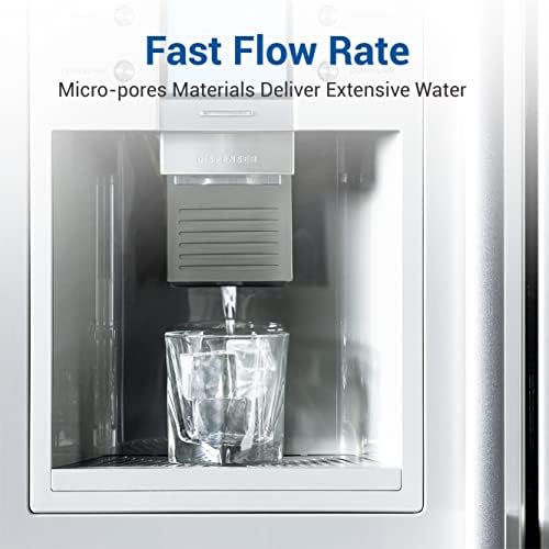 Заменяеми филтър за вода в хладилник АКВА ГЕРБ 640565, съвместим с Bosch 640565, EVOLFLTR10 AP3961137, 3M Cuno CS-52, Whirlpool