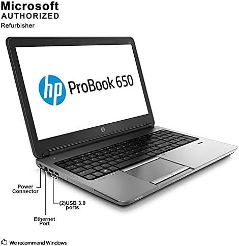 Лаптоп HP ProBook 650 G1 за бизнес с диагонал 15,6 инча, процесор Intel Core i5 4200U честота до 2,6 Ghz, 16 GB DDR3, твърд диск 256G
