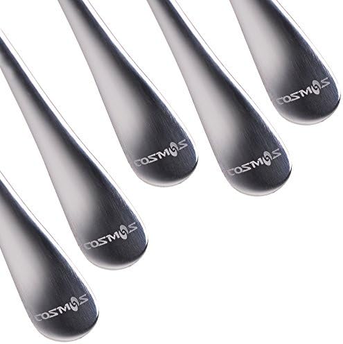 Нож за рязане на торти STONCEL от неръждаема стомана с огледално покритие с тънки назъбени остриета (5 броя В опаковка)