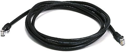 Пач-кабел Monoprice Cat6 Ethernet - Мрежов интернет-кабел - RJ-45, Блокирани, 550 Mhz, UTP, Чисти гола носа и горната част