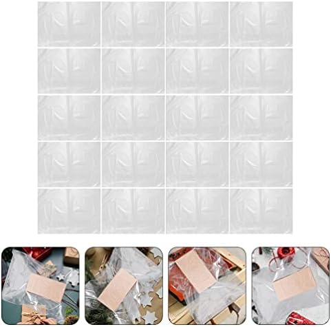 COHEALI Стилна Опаковъчна Машина за Опаковане на Подаръци Чанта 200шт Свивам Опаковки От Прозрачно PVC Термосвиваемо Фолио Опаковки от