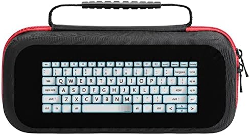 Калъф За Носене на Ключа на Компютърна Клавиатура Защитен Твърд Калъф за носене Преносима Чанта с 20 Игрални Касети