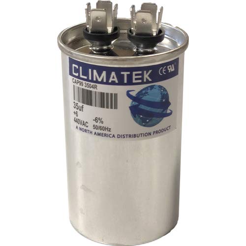 През цялата кондензатор ClimaTek - подходящ за първи обслужване на CPT00235 | 35 icf MFD 370/440 Волта променлив ток
