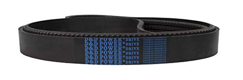 Клиновой колан D&D PowerDrive 6/5VX1320 И Задвижване, 6 ленти, Гума