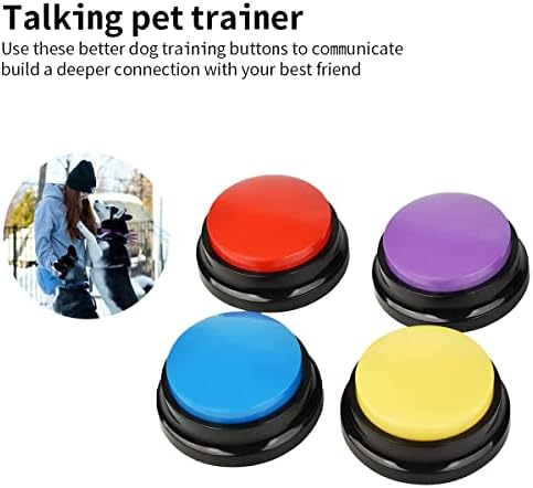 Бутон за общуване с домашни, Артефакт Говорещ куче за облекчаване на скука, Образователни Играчки за кучета, които са Устойчиви на укусам,